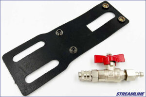 Streamline Wasserstopp-Kit mit Wasserhahn und Gürtel-Holster, Q21-Steckverbinder