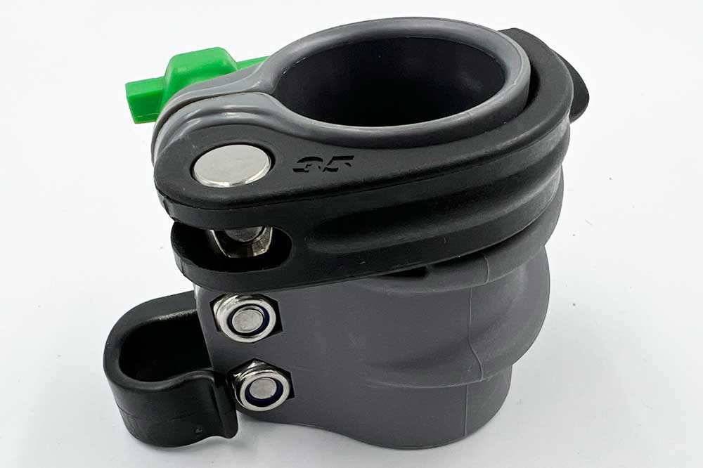 UNGER 17170 nLite Klemme komplett, grau, 35 mm