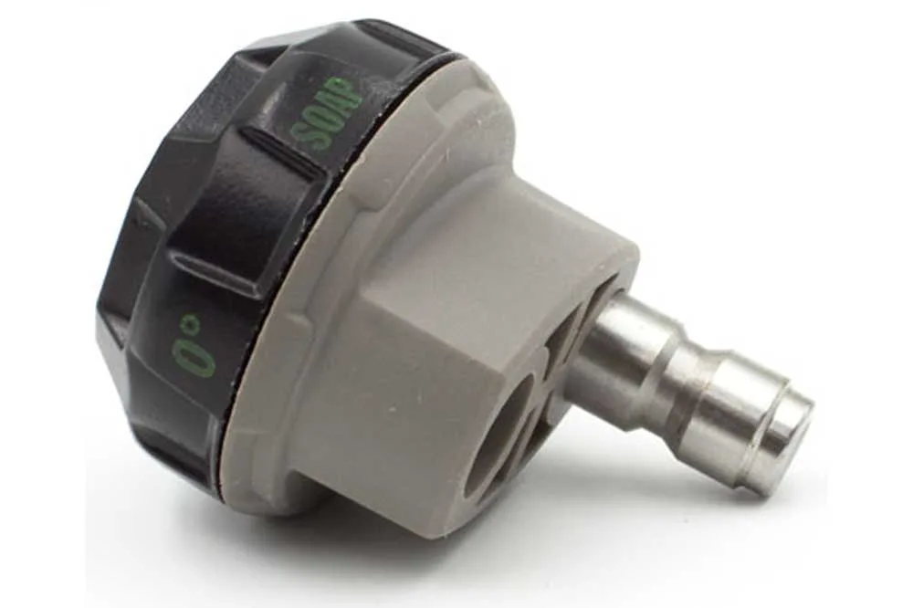 Waspper 6-in-1-Düse 029, Quick-Connect-Stecker 1/4 Zoll, schwarz-grau – Bild 3