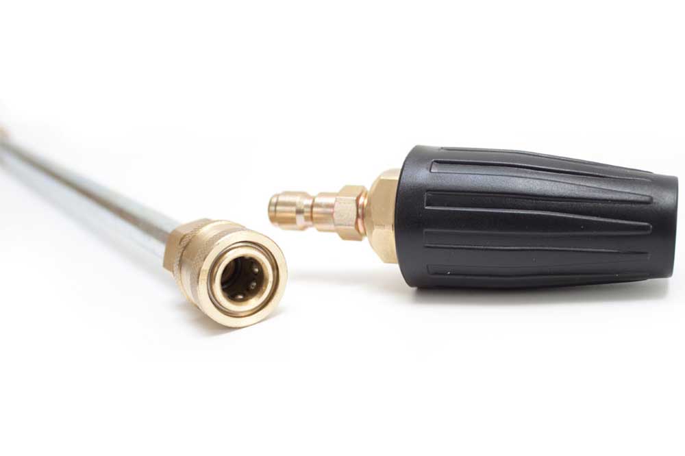 Waspper Hochdruckreiniger-Turbodüse 040, Quick-Connect-Stecker 1/4 Zoll – Bild 2