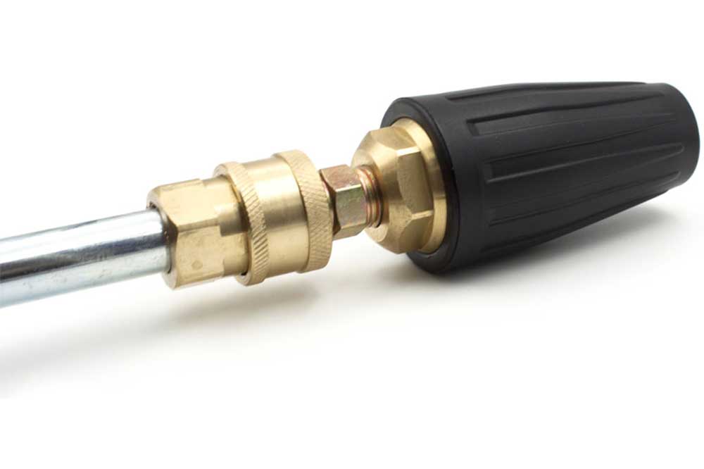 Waspper Hochdruckreiniger-Turbodüse 040, Quick-Connect-Stecker 1/4 Zoll – Bild 3