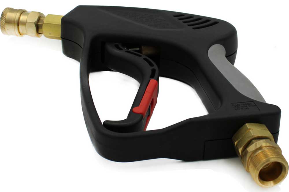 Waspper Hochdruckpistole, M22x1.5 AG - Quick-Connect-Kupplung 1/4 Zoll, schwarz-grau – Bild 2