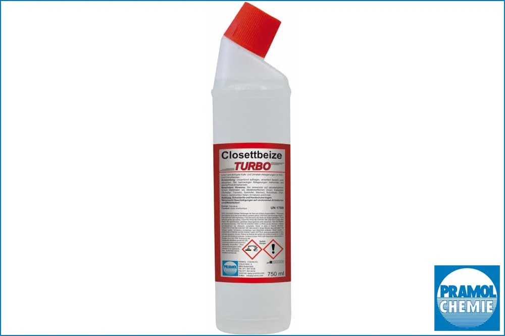 PRAMOL Closettbeize Turbo - Spezial-WC-Grundreiniger, 750 ml