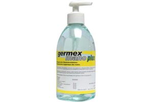 PRAMOL germex mano plus, alkoholisches Händedesinfektionsmittel, 300 ml Dispenserflasche