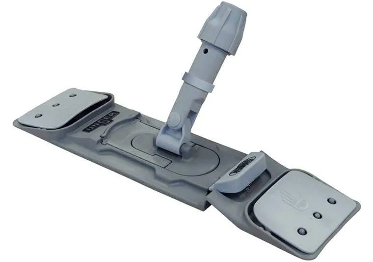 UNGER SM40G SmartColor Flachmopp-Halter mit Halteklemmen, 40 x 10.5 cm, grau – Bild 2