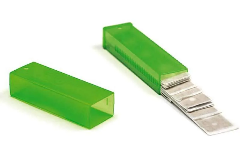 UNGER TR100 Glasschaberklingen Karbon 10 cm, 25 Stück in Box
