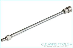 Cleaning Tools 94 Edelstahl-Verlängerungslanze mit Quick-Connect-Anschlüssen 1/4 Zoll, 40 cm