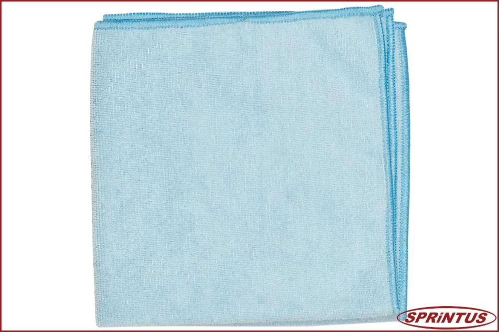 Sprintus 301240 Mikrofasertuch Rainbow PRO, 40 x 40 cm, blau