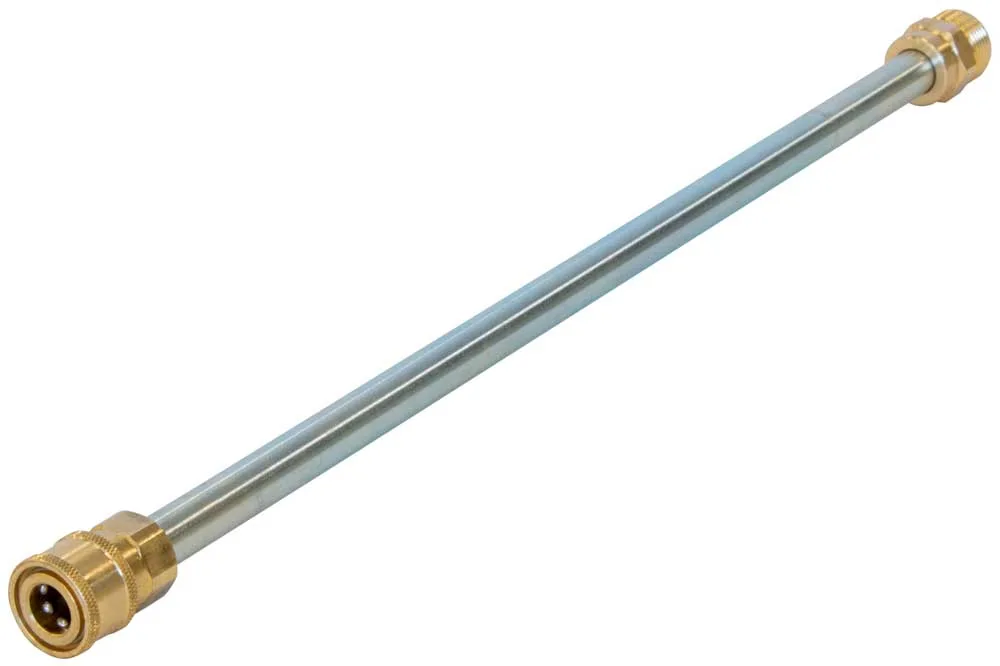 Cleaning Tools 94 Edelstahl-Verlängerungslanze mit Quick-Connect-Anschlüssen 1/4 Zoll, 40 cm