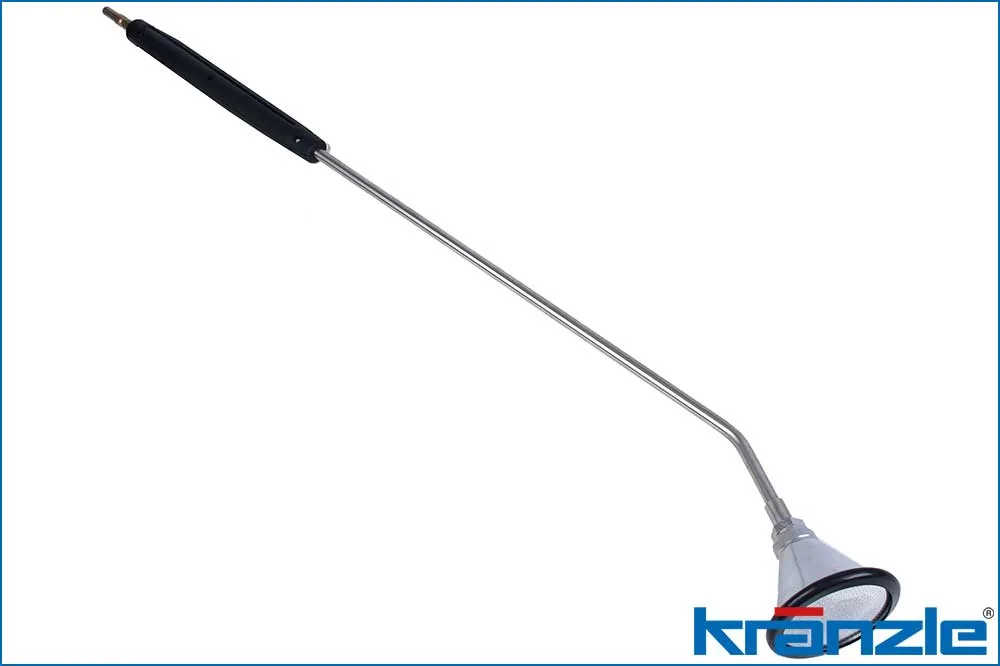 Kränzle 90004-KB Lanze für punktuelle Behandlung INOX, 100 cm lang, Stecknippel D12