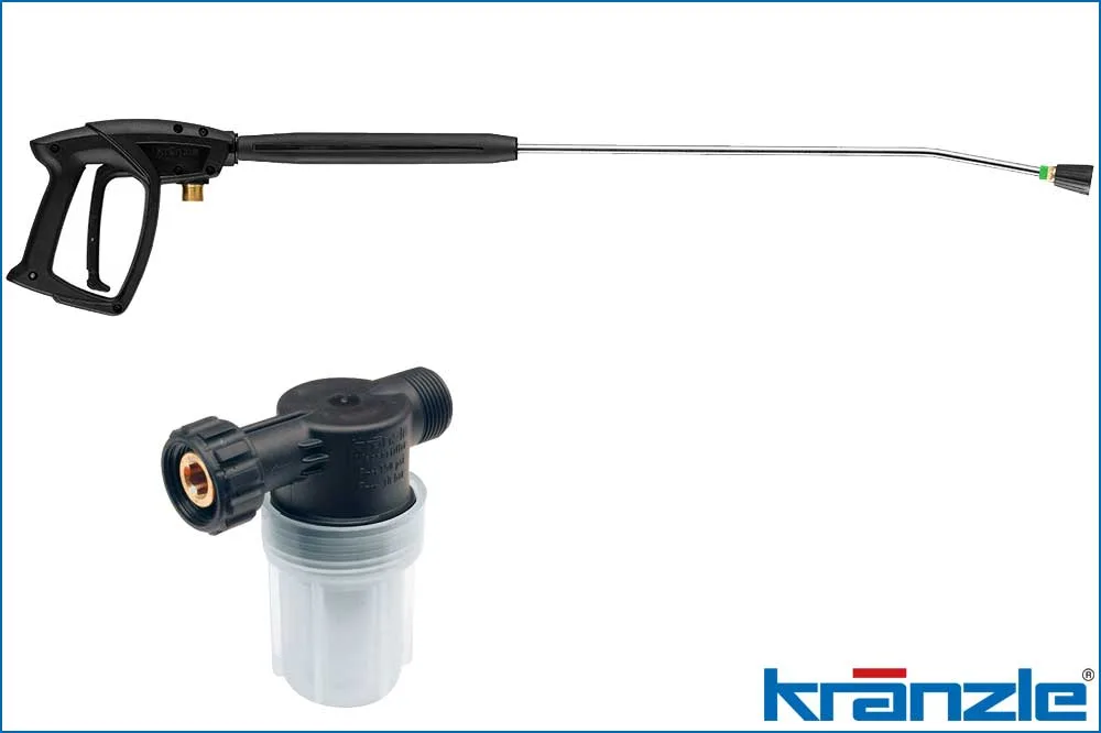 Kränzle THERM C 9/110 U4 T Heisswasser-Hochdruckreiniger, 30-110 bar, 230 V, 1400 U, 9 l, 15 m, Stecksystem D12