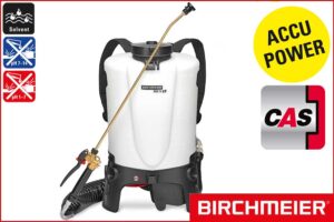 BIRCHMEIER 12101501 Akku-Rückensprühgerät REC 15 PC2 für Solvent, 15 Liter