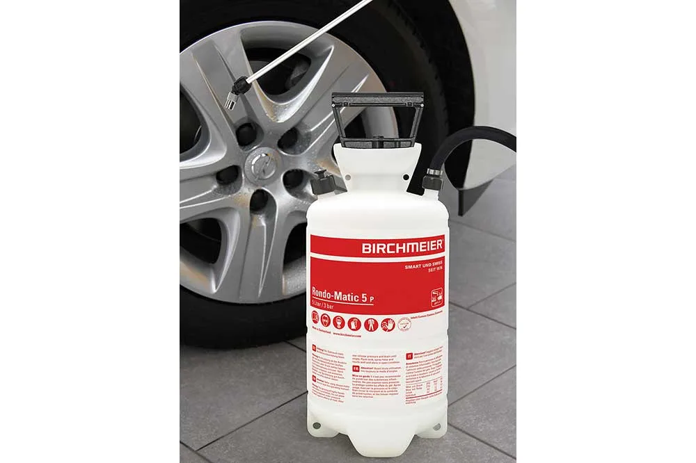 BIRCHMEIER Drucksprühgerät Rondo-Matic 5 P für Säuren, 5 Liter