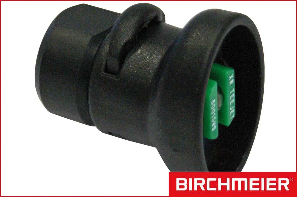 BIRCHMEIER 11612802-SB Flachstrahldüse G1/4"i, XR 80015 VS, Viton grün