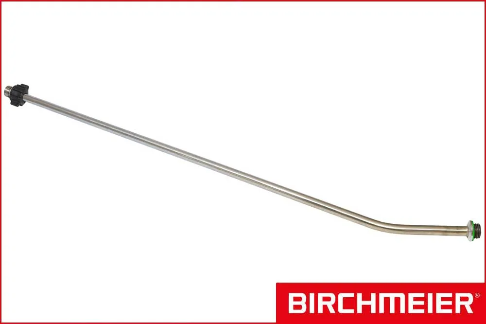 BIRCHMEIER 11669801 Edelstahl-Sprührohr 50 cm gebogen, beidseitig G1/4“a