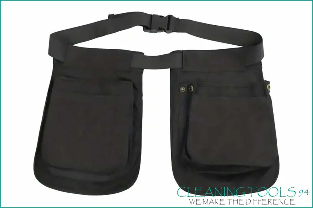 Cleaning Tools 94 Gürtel mit 2 Taschen für Reinigung, schwarz - 70675