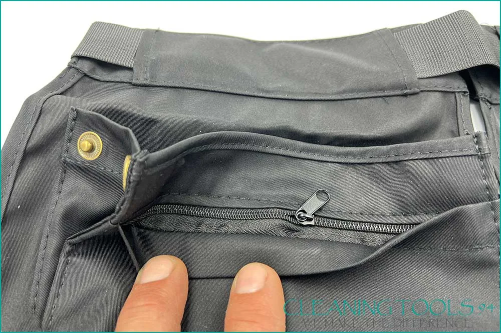 Cleaning Tools 94 Gürtel mit 2 Taschen für Reinigung, schwarz - 70675