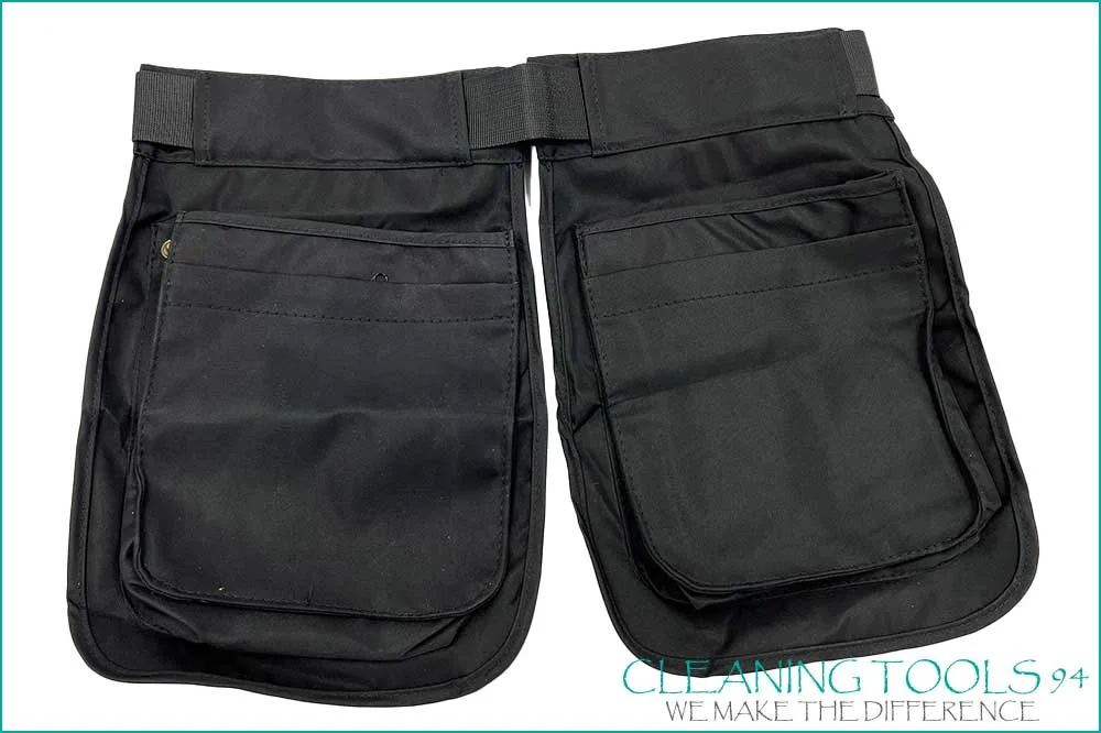 Cleaning Tools 94 Gürtel mit 2 Taschen für Reinigung, schwarz - 70675