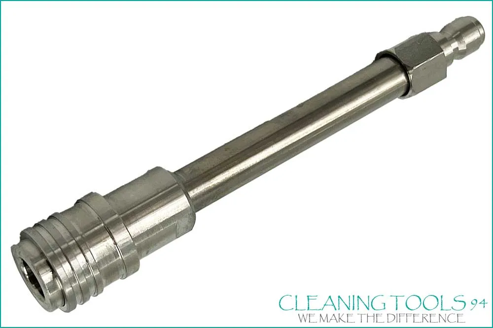 Cleaning Tools 94 Edelstahl-Verlängerungslanze mit Quick-Connect-Anschlüssen 1/4 Zoll, 15 cm - 70660