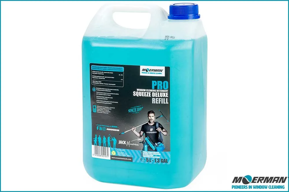 MOERMAN 25147 Fenster-Reinigungsmittel Squeeze Deluxe, 5 Liter