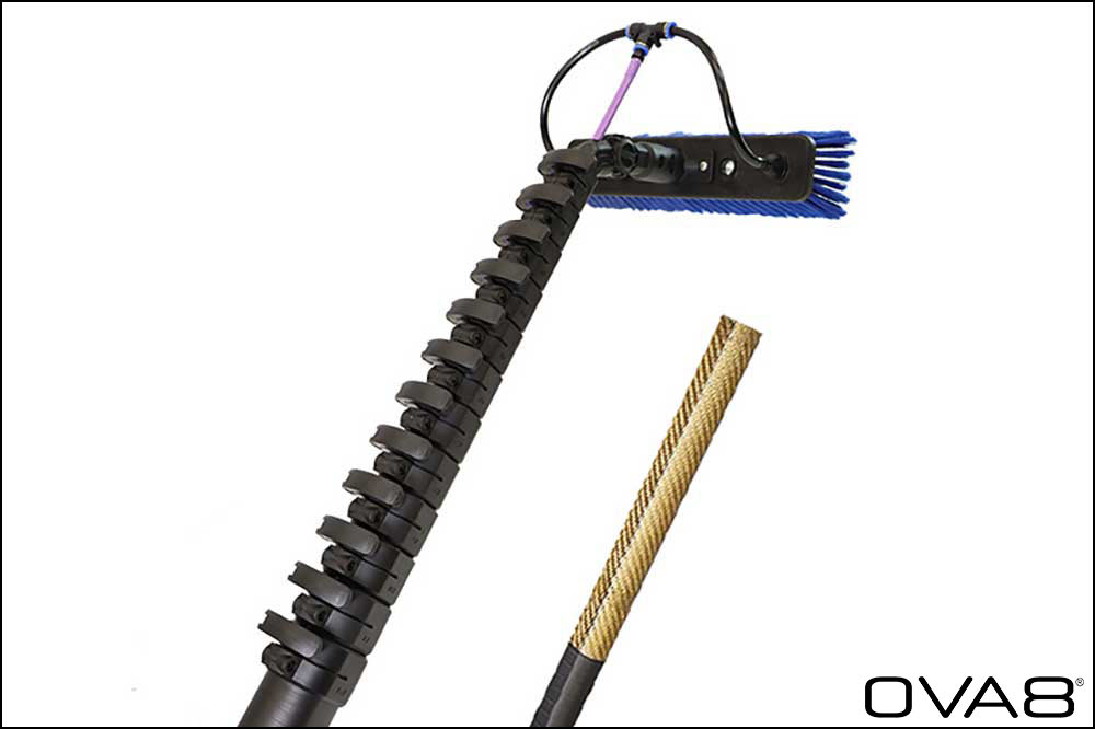 OVA8 72 HI-MOD Carbon T42 - Wasserführende Teleskopstange, 12 Elemente, 7000 g, 21.80 Meter