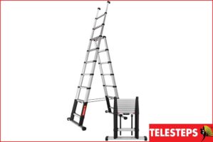 TELESTEPS Teleskopleiter Combi Line, 300 cm