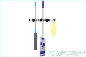 Cleaning Tools 94 Stielhalterleiste mit 3 Stielklemmen sowie 3 Haken