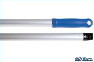 Edi Clean 102903 Hygiene Aluminiumstiel DOUBLE MATCH mit Kombi-Gewinde DIN - OGL, 150 cm