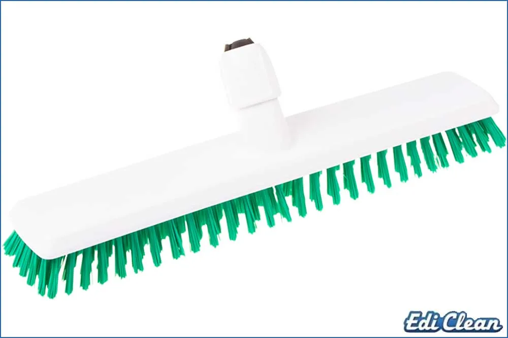 Edi Clean 11450.03 Hygiene Schrubber mit DIN- und ital. Kombigewinde, grün, 40 cm – Hard Ø 0.5