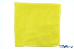 Edi Clean 94073.4-10 Mikrofasertuch Long Life, 40 x 40 cm, gelb - 10 Stück