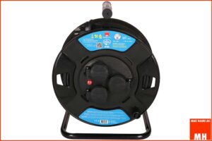 Max Hauri 166307 Kabelrolle IP55, 3 x Typ 13, 50 Meter