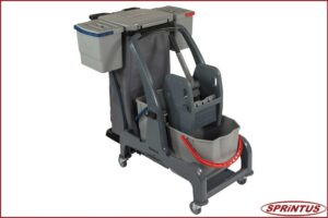 Sprintus 301170 CombiX XL - Erweiterbarer Systemwagen, 1 x 25 Liter sowie 1 x 18 Liter