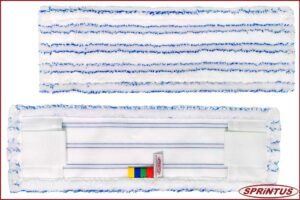 Sprintus 301361 Mikrofaser-Laschen- und Taschenmopp Premium PRO, 40 cm