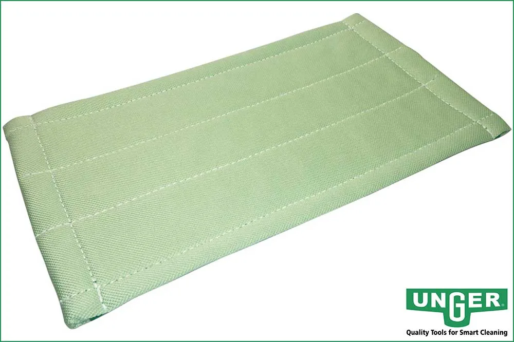 UNGER PHL20 Mikrofaserpad Reinigungspad, 20 cm - mit Klettrücken