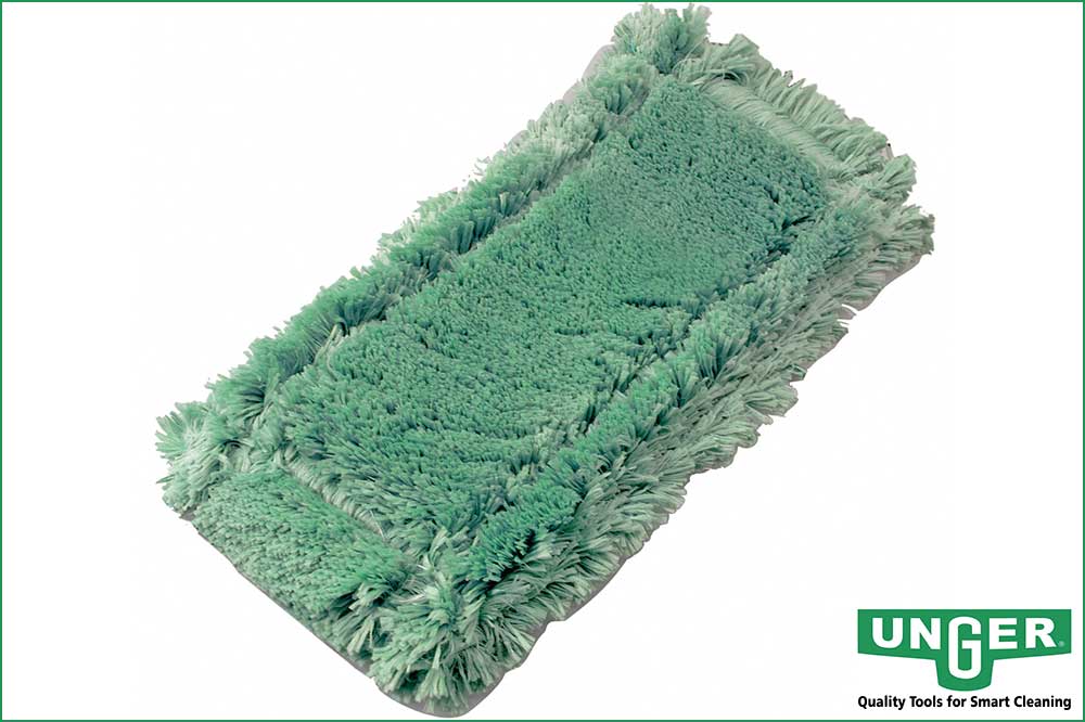 UNGER PHW20 Mikrofaserpad Waschpad, 20 cm - mit Klettrücken