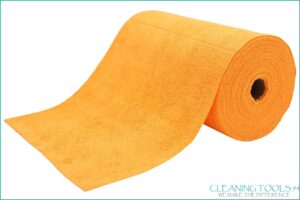 Cleaning Tools 94 Mikrofasertuch-Rolle, 30 x 30 cm, 75 Stück, orange