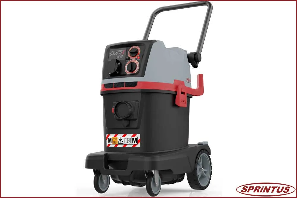 Sprintus 118030 Sicherheitssauger CraftiX 35 M, Staubklasse M, 35 Liter