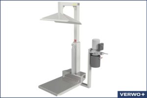 VERWO 03.80012 Containerpresse hydraulisch für alle Schweizer 4-Rad Container