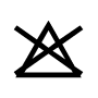 Nicht bleichen
