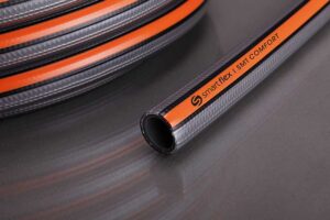 APD Smartflex SMT Comfort Wasserschlauch 1" - 25 mm, PVC 5-lagig, grau-orange, 25 Meter