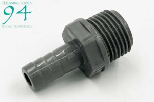 Cleaning Tools 94 Schlauchtülle 1/2 Zoll zu Gewinde 10 mm, grau