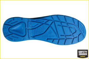 Safety Jogger FLOW S1P MID hochgeschnittener ESD-Sicherheitsschuh, blau