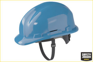 Safety Jogger KANHA L CHINSTRAP Sicherheitshelm mit Kinnriemen und Einstellrädchen, blau