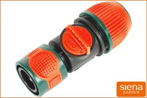 Siena Garden N07454 Regulierstopp mit Steckverschluss, Anschluss 3/4 Zoll