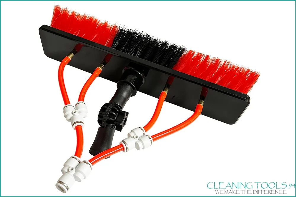 Cleaning Tools 94 SHC-Reinigungsbürste zu wasserführende Teleskopstange, schwarz-rot, 35 cm Cleaning Tools 94 SHC-Reinigungsbürste zu wasserführende Teleskopstange, schwarz-rot, 35 cm
