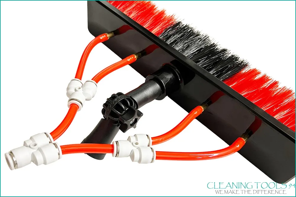 Cleaning Tools 94 SHC-Reinigungsbürste zu wasserführende Teleskopstange, schwarz-rot, 35 cm Cleaning Tools 94 SHC-Reinigungsbürste zu wasserführende Teleskopstange, schwarz-rot, 35 cm