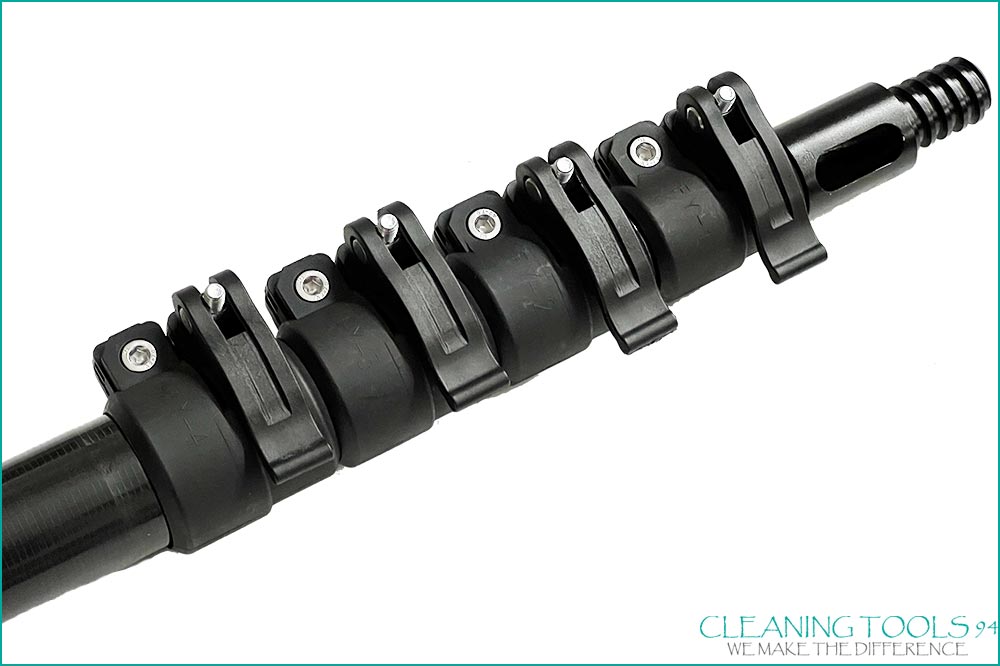 Cleaning Tools 94 SHC-Carbon-Teleskopstange, 5-teilig, 762 cm