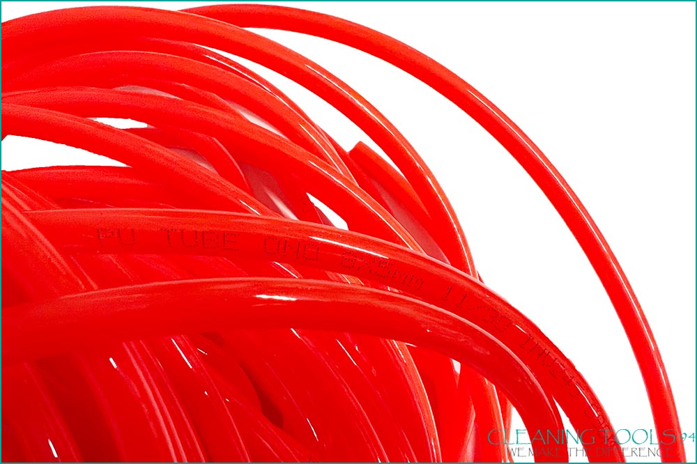 Cleaning Tools 94 SHC-Stangenschlauch zu wasserführende Teleskopstange, 5 x 8 mm, leuchtorange