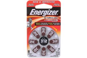 Energizer 312 Zink-Luft-Hörgerätebatterien 1.4V, 8 Stück