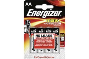Energizer AA LR6 Batterie max + Powerseal,1.5V, 4 Stück